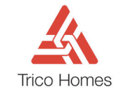 The Trico Homes logo in red and name in black text.