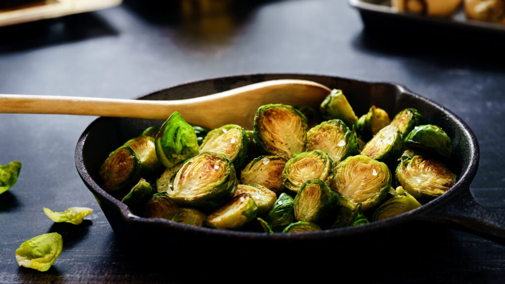 oven roasted brussels sprouts