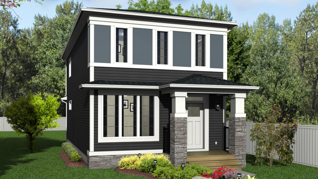 rendering of the mckenzie model home by trico